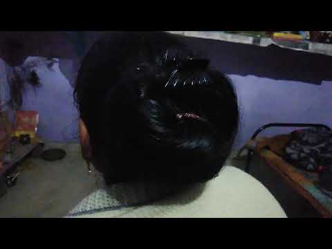 Mom And Son - ( Hairplay ) | Gorgeous Long Hair Bun Drop | long hair play