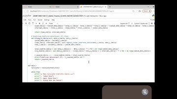 Projek UAS Algoritma dan Pemrograman Idelia Husna