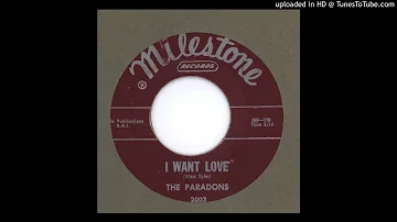 Paradons, The - I Want Love - 1960