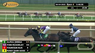 RACE 4 PROGRAM 06 04 2025