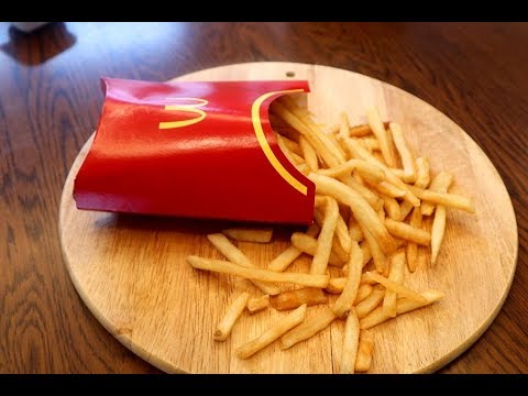 マックの冷めたポテト 一瞬で出来立てのように美味しく復活させる方法　How to revive McDonald's cold potato deliciously