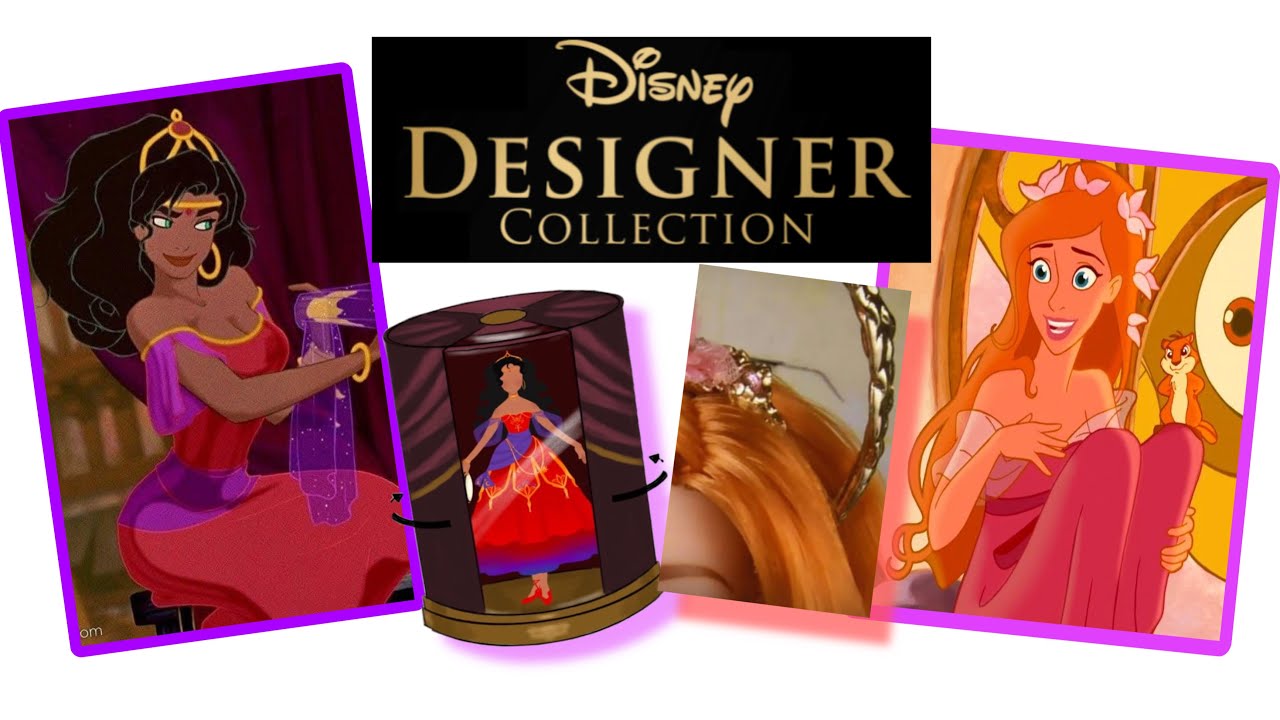 Revealed Disney 2025 Designer Doll Line Giselle Esmeralda Tinker Bell 