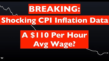 Shocking Inflation Data - A $110 PER HOUR WAGE? - Real Inflation vs Official Data