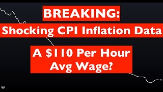 Shocking Inflation Data - A 110 Per Hour Wage? - Real Inflation Vs Official Data