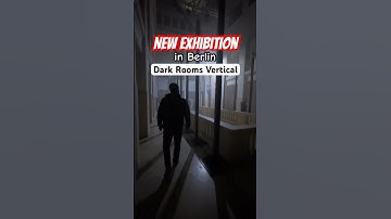 This extraordinary light exhibition just opened in Berlin - at a secret location! #shorts #secret