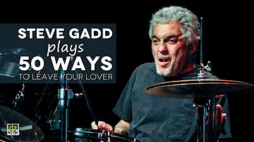 Steve Gadd plays legendary '50 Ways' drum groove