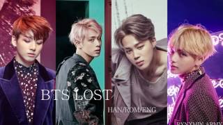 BTS-Lost (color coded lyrics han/rom/eng)