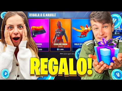 REGALO TUTTO Lo SHOP Alla MIA RAGAZZA Su FORTNITE!! *ASSURDO*