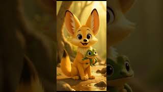 Fifi And The Little Frogs First Jump Short Animal Story For Kids