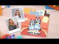 Mini bluey  read by kylie and dannii minogue  bluey book reads  bluey