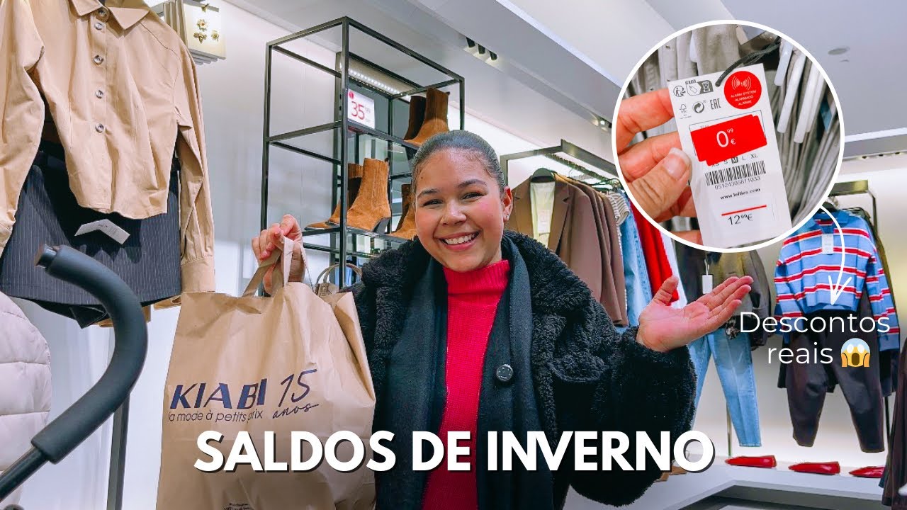 Saldos de inverno: Kiabi, Bershka, Lefties e Zara