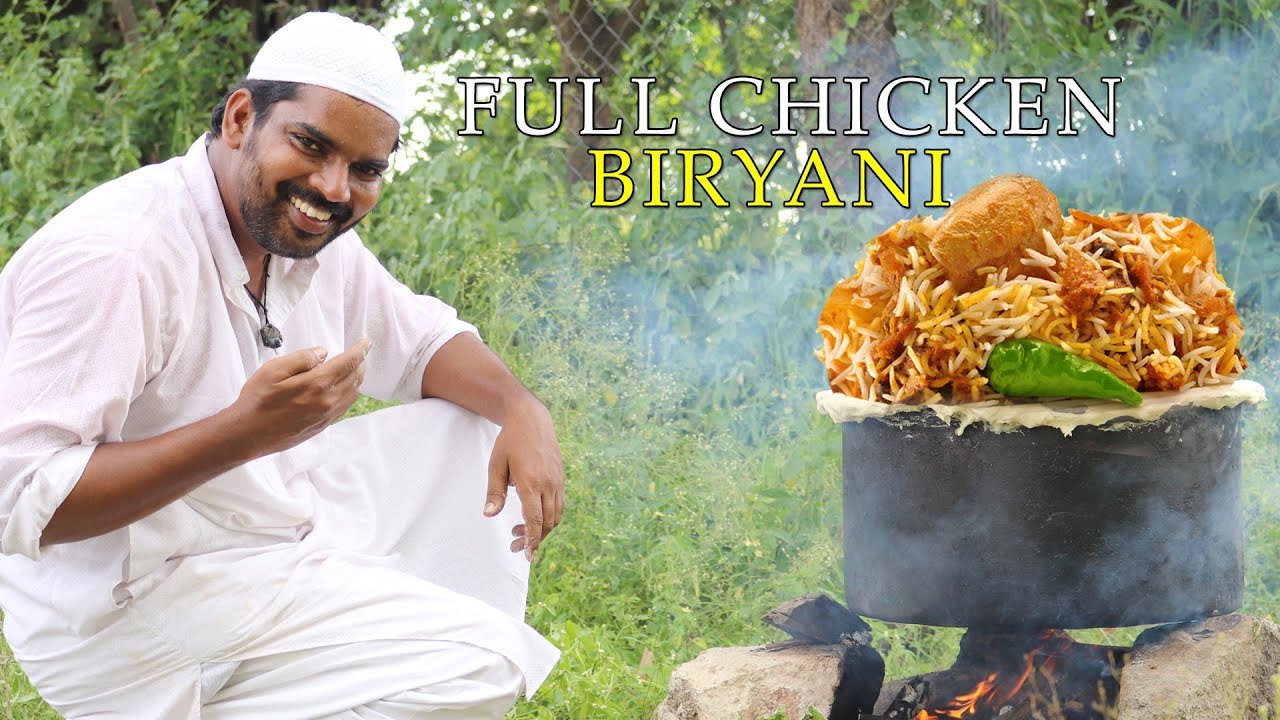 Chicken Biryani | 4 full chickens For kids by Moin Bhai|| Hyderabadi biryani||