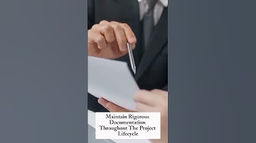 🗂️ Systematic Documentation: Best Practices for Project Closure! 🚀✨ #ProjectClosure #Documentation