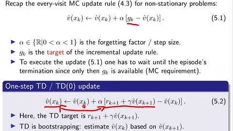 Lecture 05: Temporal-Difference Learning