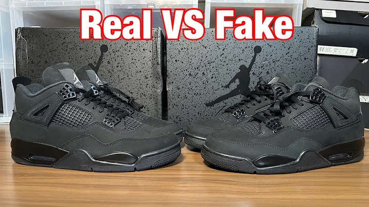 Air Jordan 4 Black Cat 2025 Real Vs Fake Review