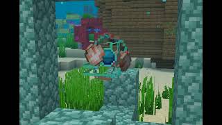 Minecraft Conduit model for Mickey Joe's Barely Default resource pack screenshot 5