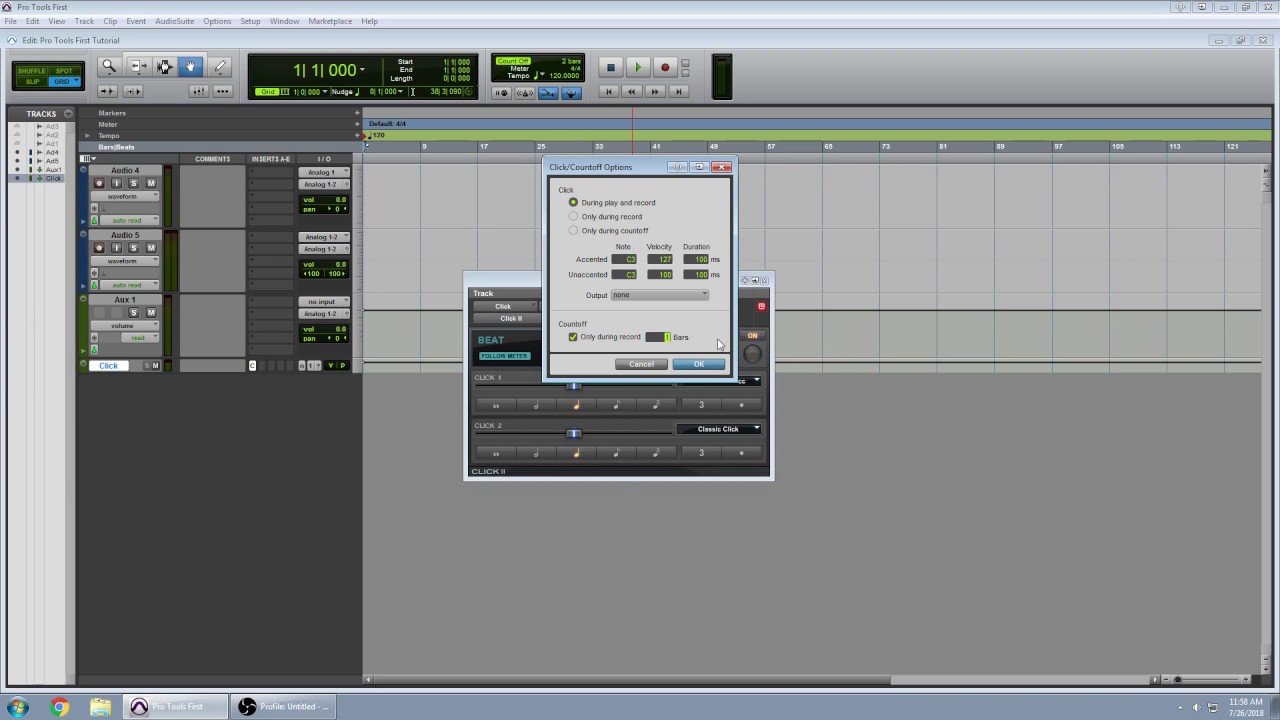 Pro Tools First Creating Tracks YouTube