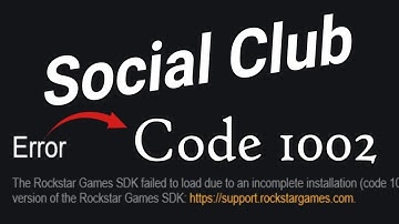 Rockstar Games SDK kon niet worden geladen vanwege een onvolledige installatie (Social Club-foutc...