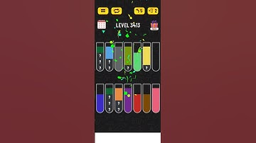 Water sort puzzle - Level 3413 #games #puzzle #level #watersortpuzzle #gaming #gameplay #solution