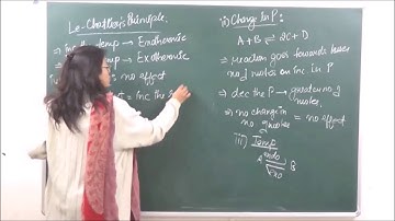 CHEM XI 7-03 Le-Chatliers Pradeep Kshetrapal Physics channel