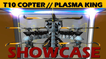 Robocraft // T10 Copter "Plasma King" SHOWCASE
