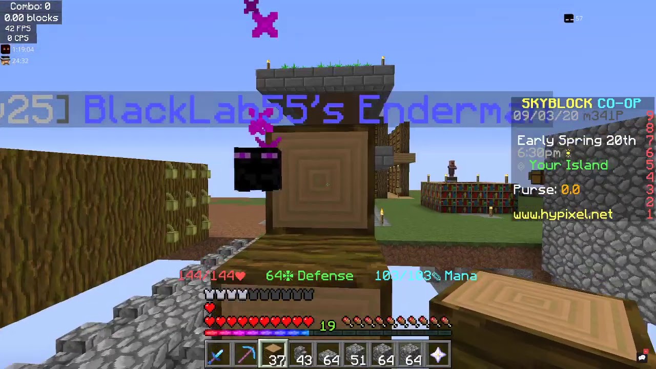 How To Make an Efficient Cocoa Bean Farm Early Game! (Hypixel Skyblock