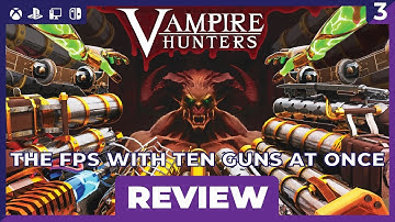 First Person Vampire Survivors?! | Vampire Hunters Review
