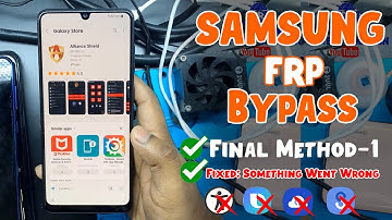 All 😱SAMSUNG Android 11/12 FRP Bypass ✅Fixed : Something Went Wrong FRP Unlock Final Method -1