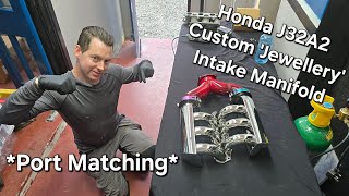 Master Jeffrey Henderson is live (WORLDs best Honda J32A2 Intake Manifold) Jewellery Like Port Match