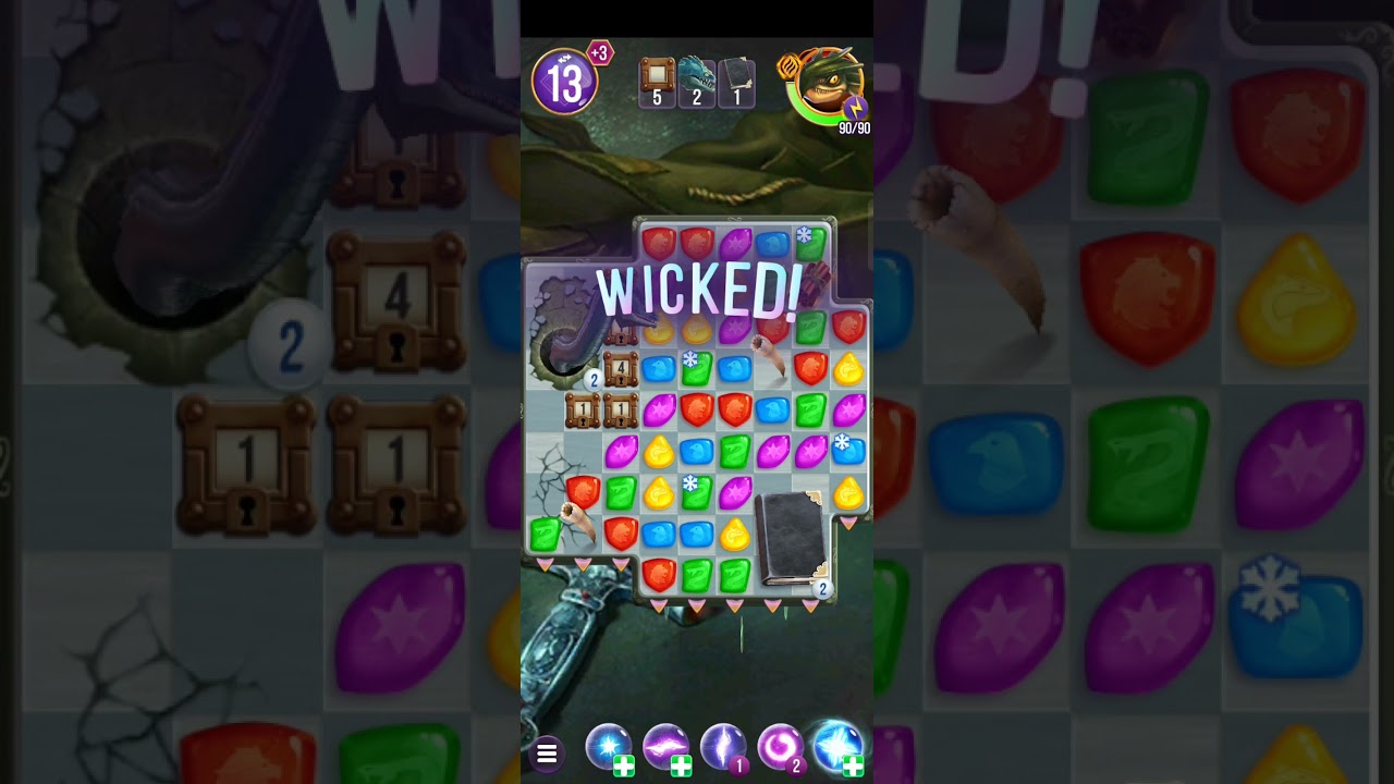 Harry Potter: Puzzles & Spells level 1888 no boosters