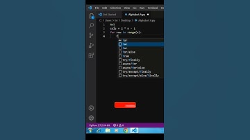 Python Alphabet A#python #youtubeshorts #respect #viral #ytshorts #vamshikrishnatutorials