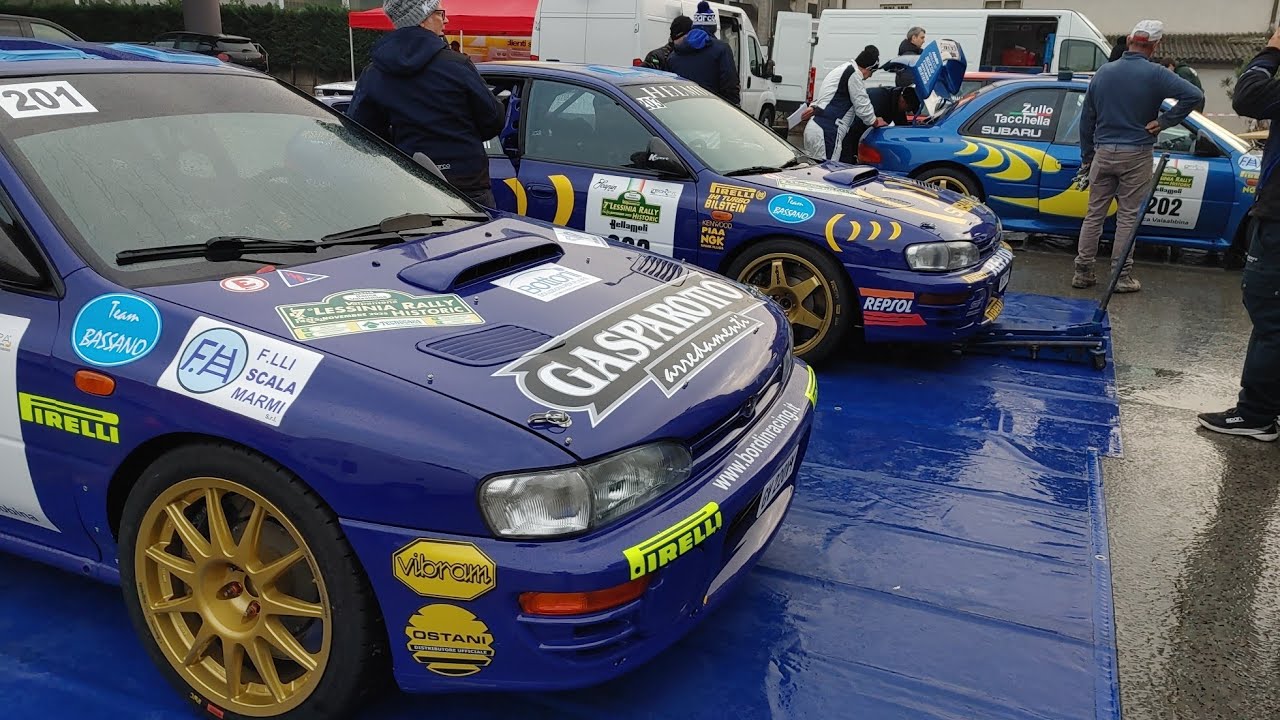 7 Lessinia Rally Historic 2025 parco assistenza 15 novembre