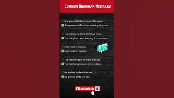 Common Grammar Mistakes You Need to Avoid! 🚫✅