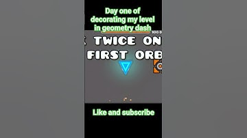 day one of decorating my level in #geometrydash #gd #gaming