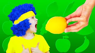 Yummy Fruits & Vegetables | Kids Songs with Polina Fun