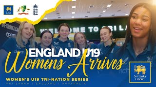 England Under 19 Women's Squad Touches Down in Sri Lanka for Tri-Nation Series