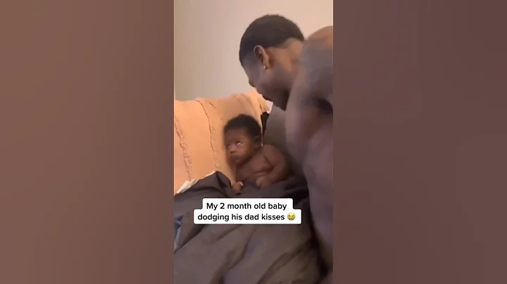 Baby dodges Dad’s kisses 😩😘 #blackbabygoals - DayDayNews