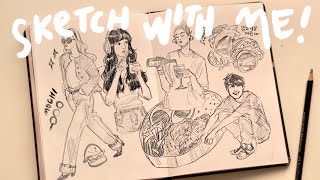 SKETCHBOOK SESSION ☕️ Q&A sketch with me! by NISUFILM 20,107 views 1 year ago 22 minutes
