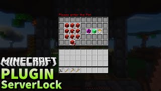 Tutorial Plugin ServerLock - Password e PIN