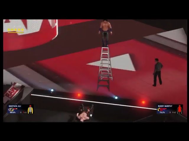 BUDDY MURPHY VS MUSTAFA ALI NO RULES FALLS COUNT ANYWHERE MATCH WWE CRUISERWEIGHT CHAMPIONSHIP MATCH