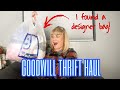 Huge Goodwill Thrift Haul | Try on Thrift Haul | I Found Coach, a cottagecore dress and vintage!