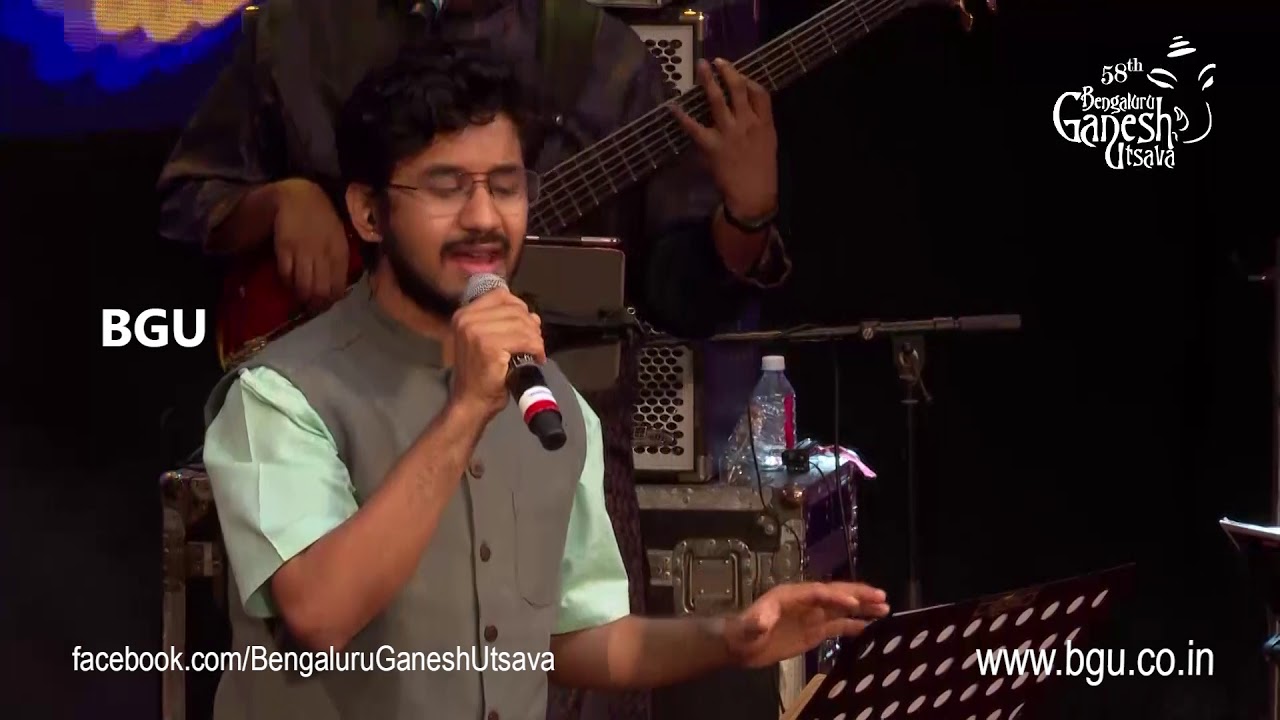 ARERE AVALA NAGUVA  Vasuki Vaibhav  Manju Drums Collective  58th Bengaluru Ganesh Utsava 2020