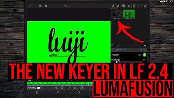 The NEW KEYER in Lumafusion 2.4 - Tutorial [ENG]