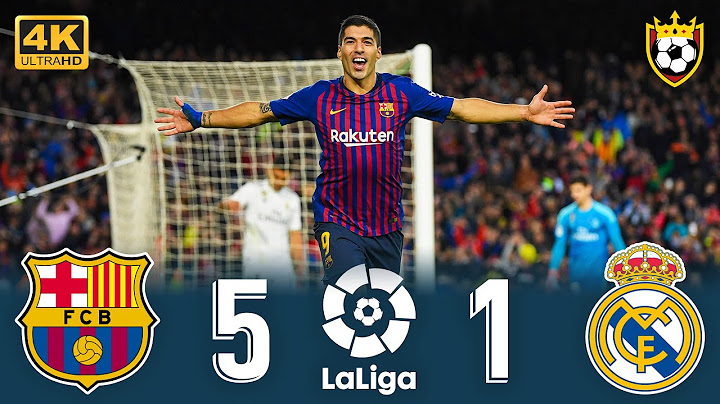 ملخص كامل - "ريال مدريد (1-5) برشلونة" 🔥 ● فضيحة كروية 💥🤯 ❯ 🇪🇸 الدوري الإسباني [2019] ❤️ | 4K