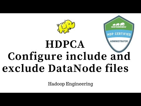 Video: Wat zijn de belangrijke configuratiebestanden die moeten worden bijgewerkt, bewerkt om een volledig gedistribueerde modus van Hadoop-cluster in te stellen?