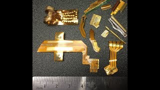 Recovering Gold From Plated Ribbon Wire Ink And Other Gold Plated Plastics -Moosescrapper