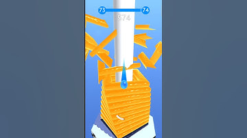 Stack Crush Level 73 || #stackball #gameplay #short