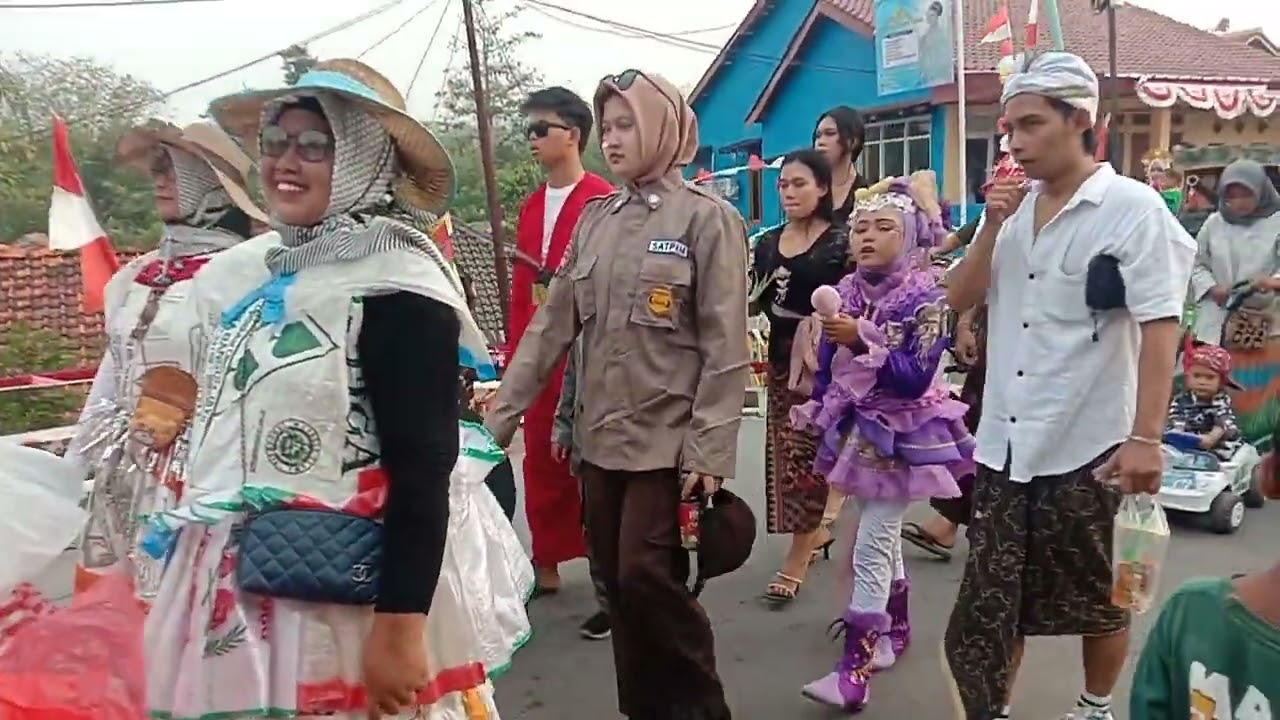 Karnaval Dk. BALSIAH - Desa Malahayu 2024 | Karnaval 17 Agustus Lucu Kreatif