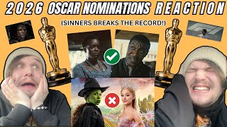 2026 Oscar Nominations REACTION! (SINNERS MAKES HISTORY!!!)