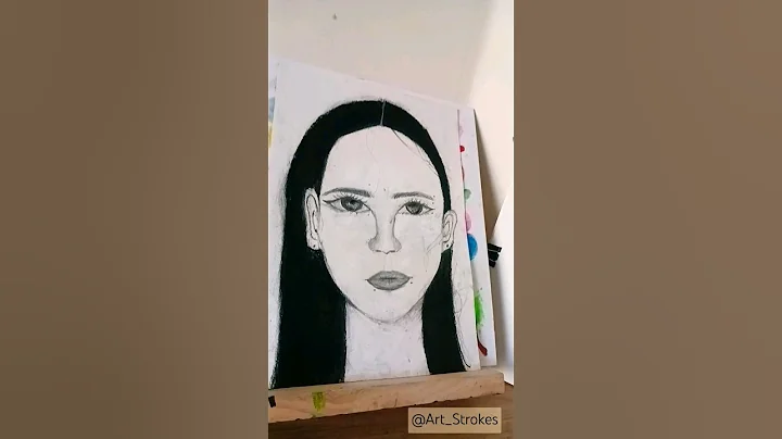 Art #art #drawing #trending #video #shortsfeed #shorts #sketch #viral #fyp #asmr #charcoal #youtube